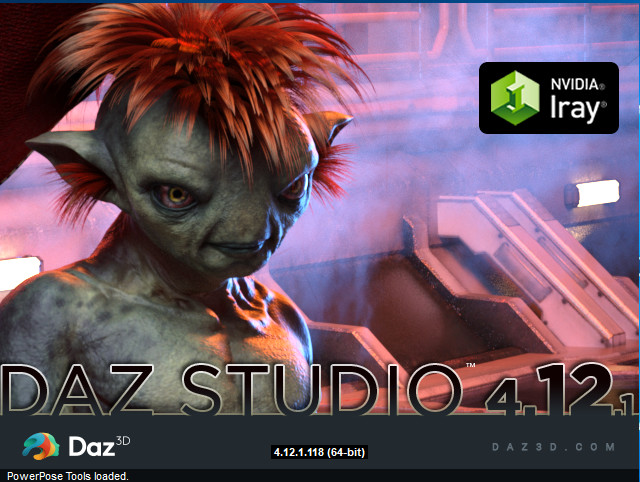 DAZ Studioの起動